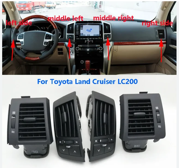 AC VENT grille for Toyota Land Cruiser 2008-2015