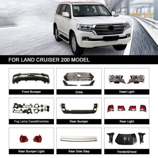 Toyota Land Cruiser bodykit FJ200 2008-2015 to 2016-2021