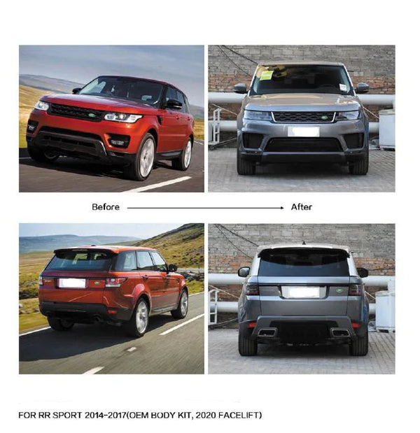 Range Rover Sport 2014-2017 upgrade to 2020 bodykit