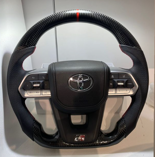 Carbon Fiber Steering wheel for Toyota Land Cruiser lc300 2022-up