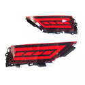 2x LED Rear Bumper Reflector Fog Light For Toyota Land Cruiser LC300