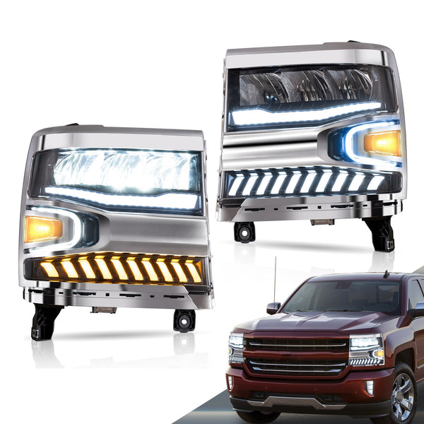 Headlights For Silverado 2016 2017 2018