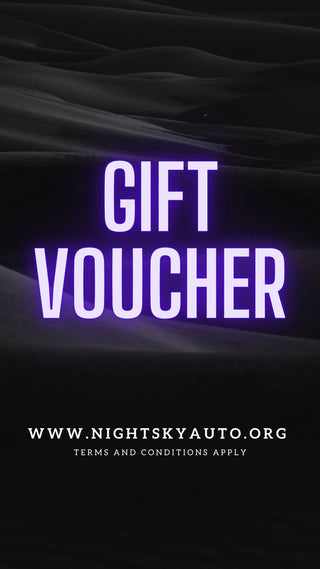 NIGHT SKY AUTO GIFT CARD