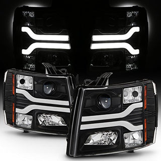 Head Lights for GMC SILVERADO 2007-2013