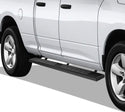 Aluminum Side bars for GMC Chevy Silverado/GMC Sierra 2007-2018 (Black)