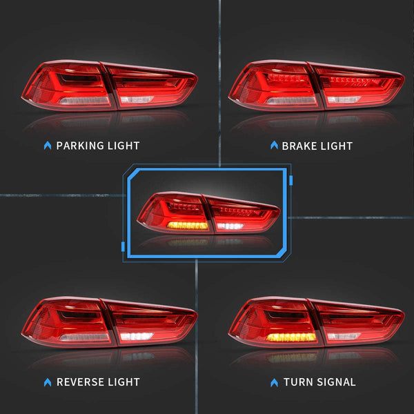 LED Tail lights for Mitsubishi Lancer EVO X 2008-2018