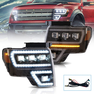 New Headlights Compatible with Ford F-150 2009-2014