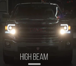 Headlights for GMC Sierra 2014-2018