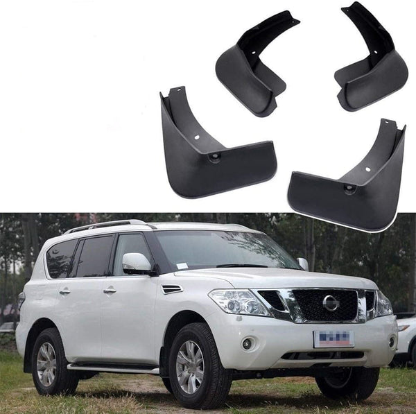 Mudflaps/mudguards for Nissan Patrol Y62 2010-2022 (4 pcs)