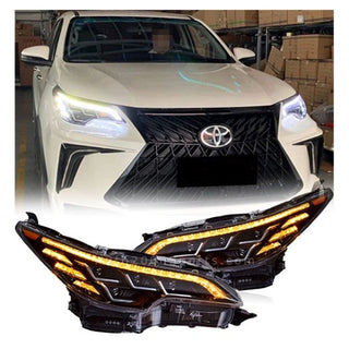 Headlights for Fortuner 2016-2022 (Lexus design)