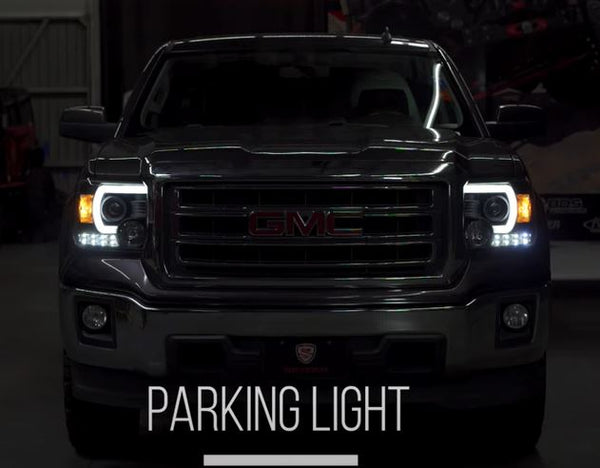 Headlights for GMC Sierra 2014-2018